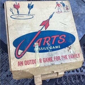 Antique Jarts Lawn Game